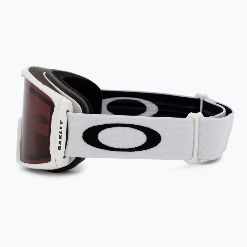 Oakley Line Miner matiniai balti/prizm granatas slidinėjimo akiniai OO7093-65 4