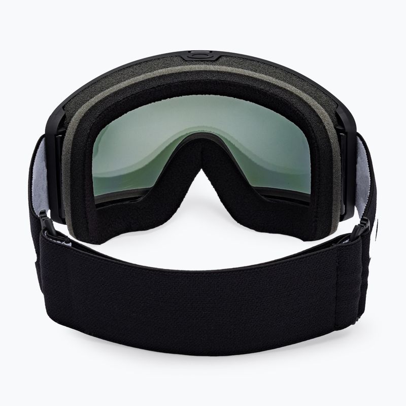 Oakley Target Line matiniai juodi/violetiniai iridžio spalvos slidinėjimo akiniai OO7120-14 3