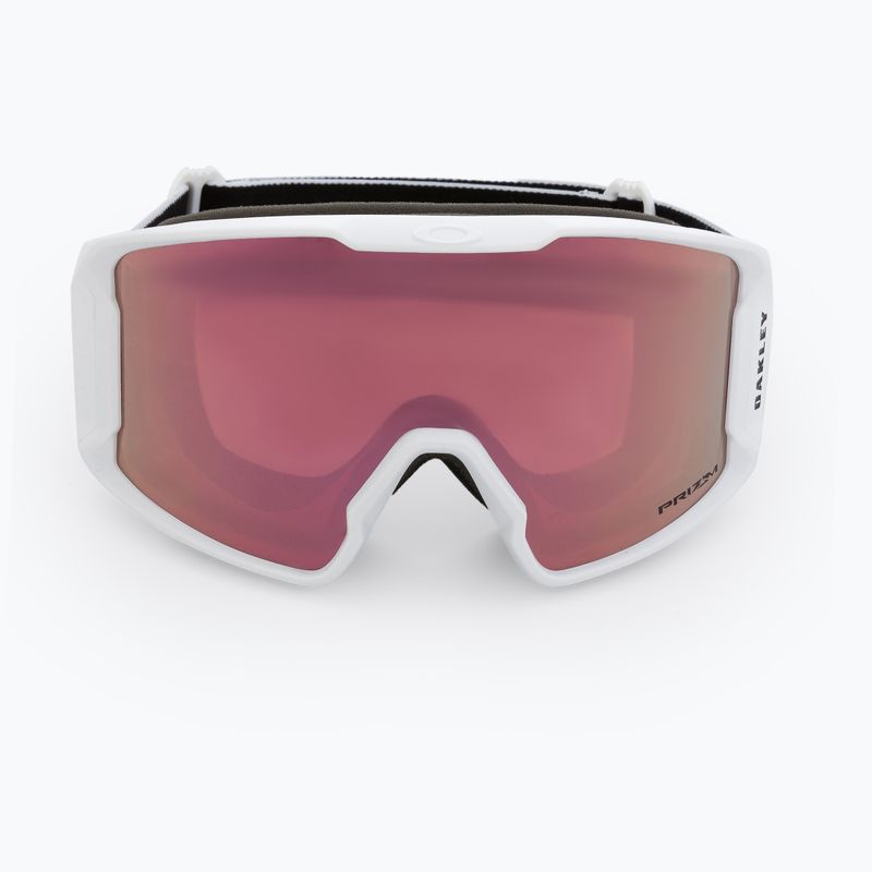 Oakley Line Miner matiniai balti/prizm rožinio aukso iridžio slidinėjimo akiniai OO7093-70 2