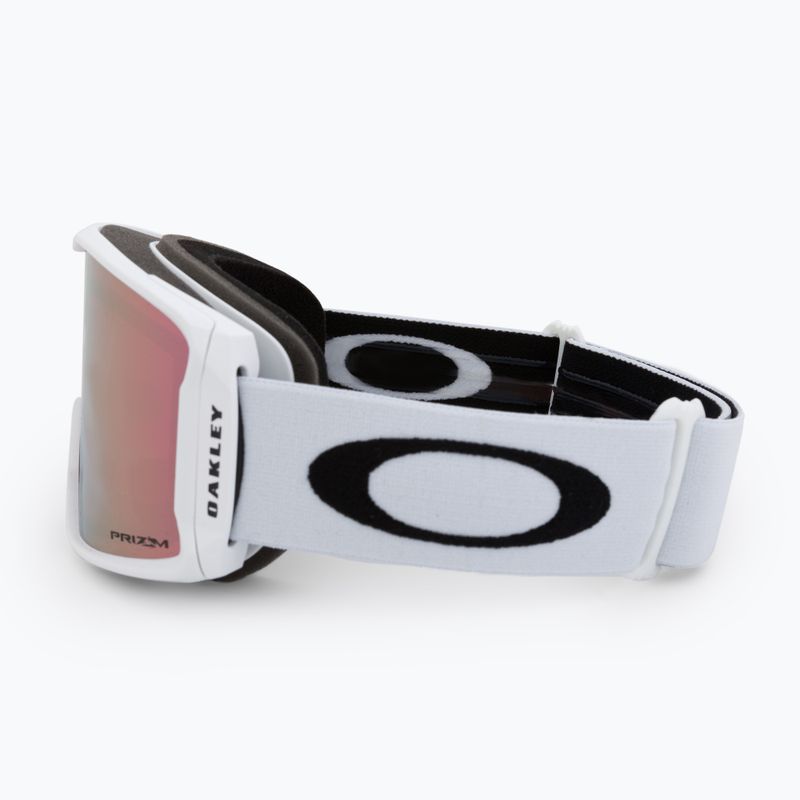 Oakley Line Miner matiniai balti/prizm rožinio aukso iridžio slidinėjimo akiniai OO7093-70 4