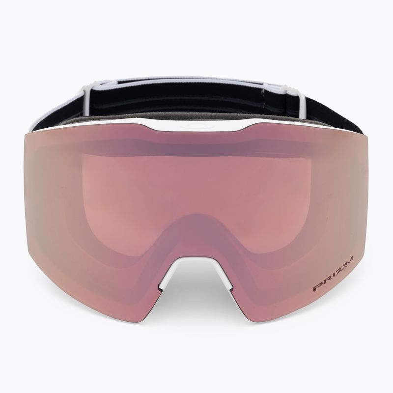 "Oakley Fall Line" matinės baltos/prizm rožinio aukso spalvos slidinėjimo akiniai 2