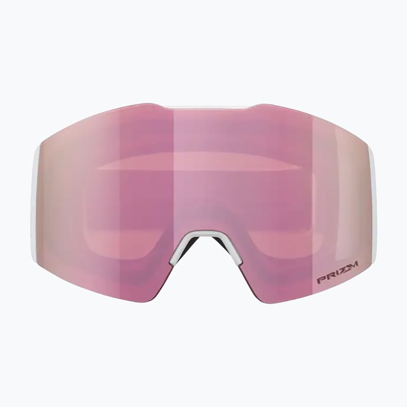 "Oakley Fall Line" matinės baltos/prizm rožinio aukso spalvos slidinėjimo akiniai 6