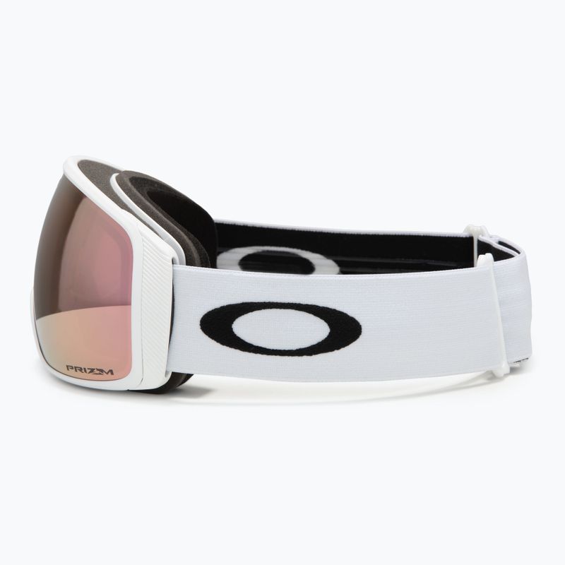 Slidinėjimo akiniai Oakley Flight Tracker L matte white/prizm rose gold iridium 4