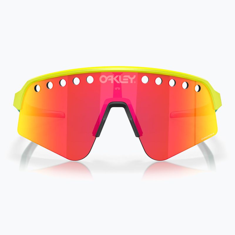 Akiniai nuo saulės Oakley Sutro Lite Sweep tennis ball yellow/prizm ruby 2