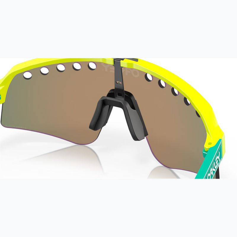 Akiniai nuo saulės Oakley Sutro Lite Sweep tennis ball yellow/prizm ruby 8