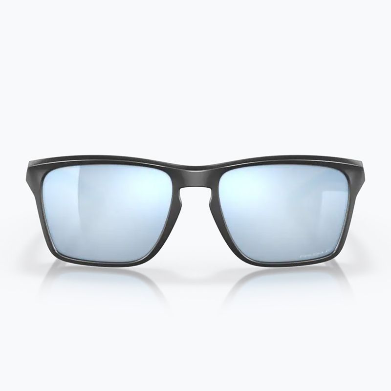 "Oakley Sylas" matiniai juodi/prizm deep water poliarizuoti akiniai nuo saulės 6