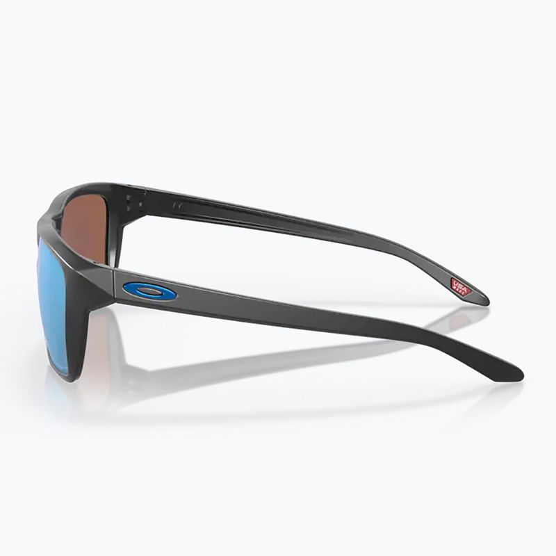 "Oakley Sylas" matiniai juodi/prizm deep water poliarizuoti akiniai nuo saulės 7