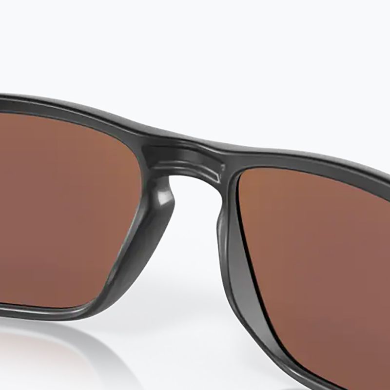 "Oakley Sylas" matiniai juodi/prizm deep water poliarizuoti akiniai nuo saulės 11