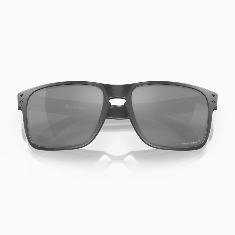 Akiniai nuo saulės Oakley Holbrook XL steel/prizm black polarized 5