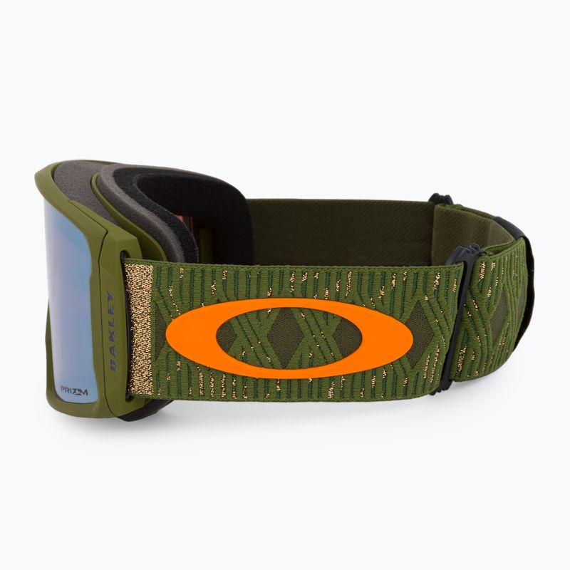 Oakley Line Miner slidinėjimo akiniai sammy carlson/prizm sage gold iridium OO7070-D7 4