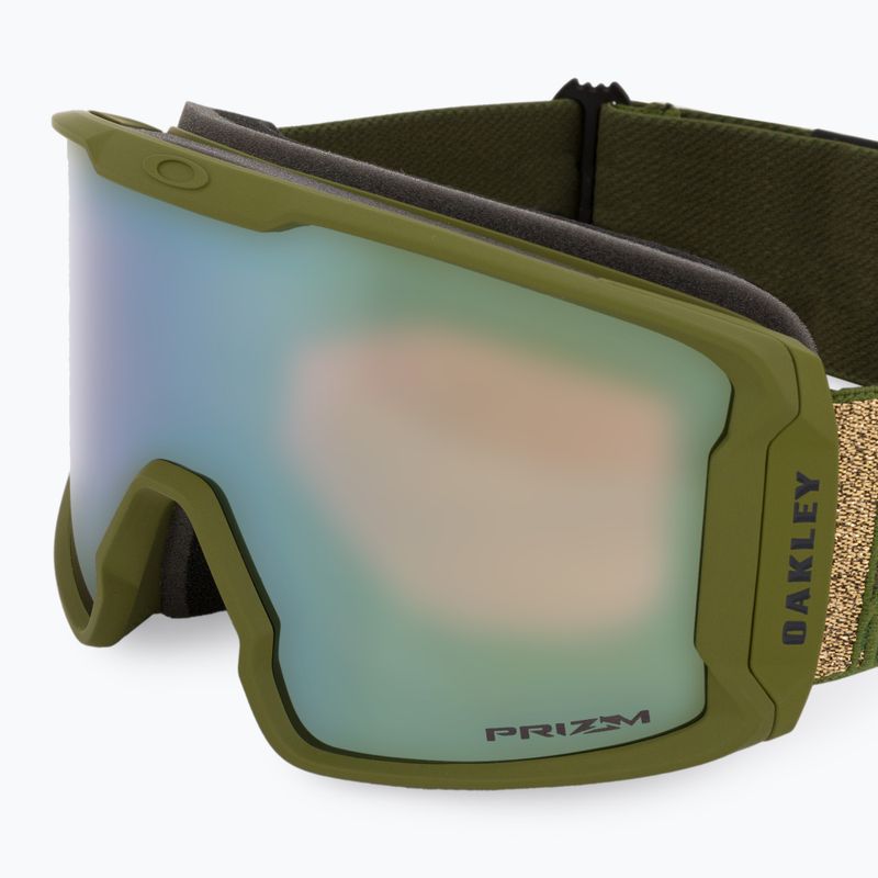 Oakley Line Miner slidinėjimo akiniai sammy carlson/prizm sage gold iridium OO7070-D7 5