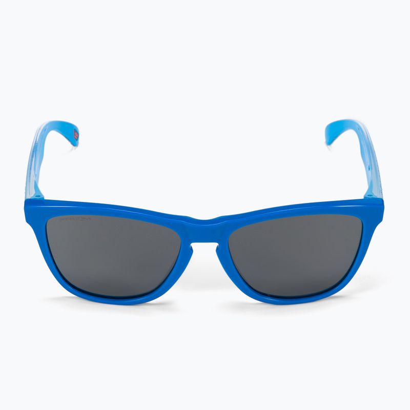 Oakley Frogskins aukštos rezoliucijos poliruoti safyro/prizm black akiniai nuo saulės 0OO9013 3