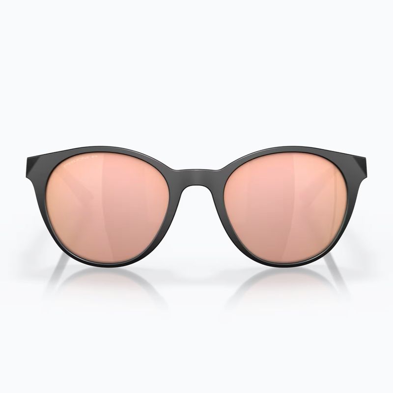 Akiniai nuo saulės Oakley Spindrift matte black/prizm rose gold polarized 2