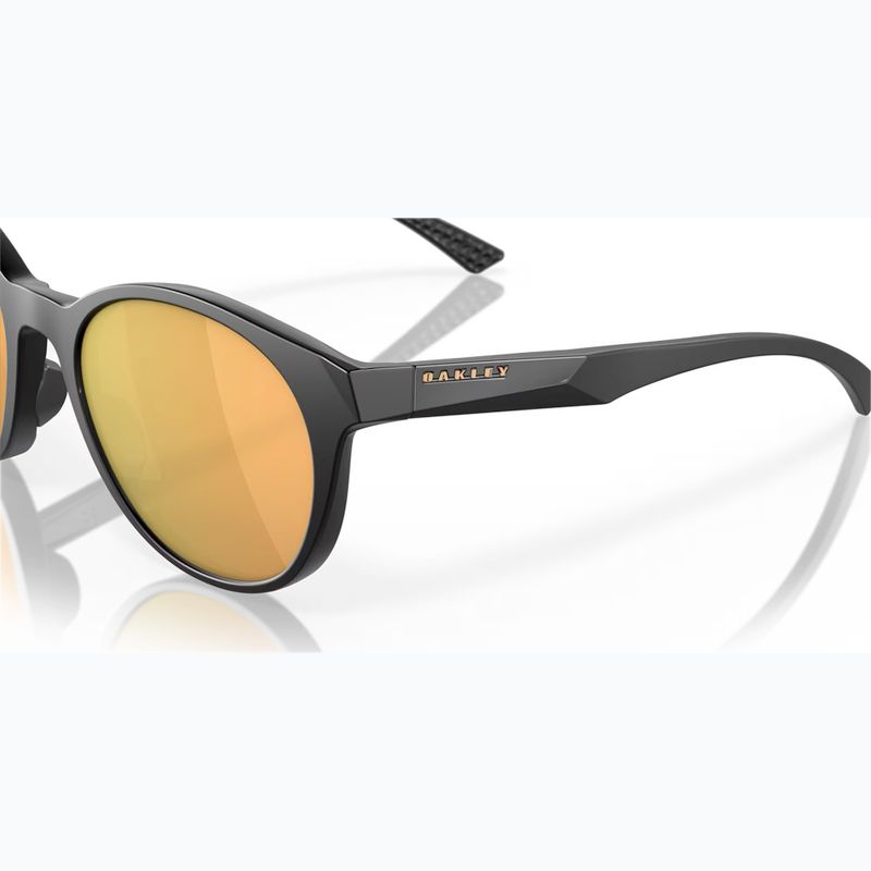 Akiniai nuo saulės Oakley Spindrift matte black/prizm rose gold polarized 6