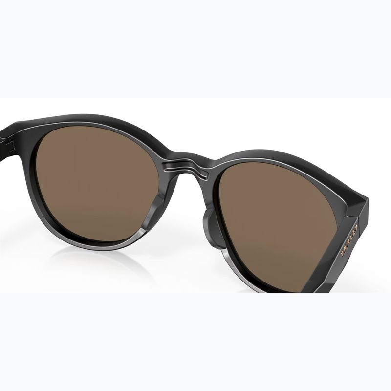 Akiniai nuo saulės Oakley Spindrift matte black/prizm rose gold polarized 7