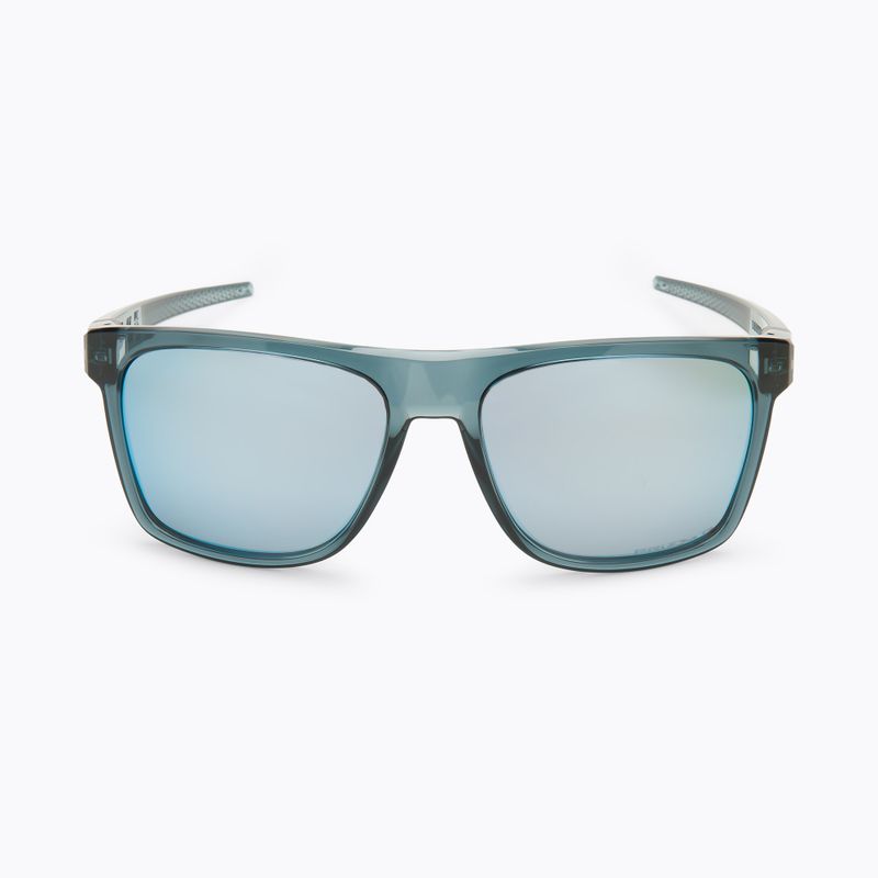 Oakley Leffingwell krištoliniai juodi/prizm giliai vandenyje poliarizuoti akiniai nuo saulės 0OO9100 3