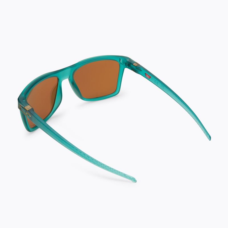 Oakley Leffingwell matiniai artic surf/prizm 24k poliarizuoti akiniai nuo saulės 0OO9100 2