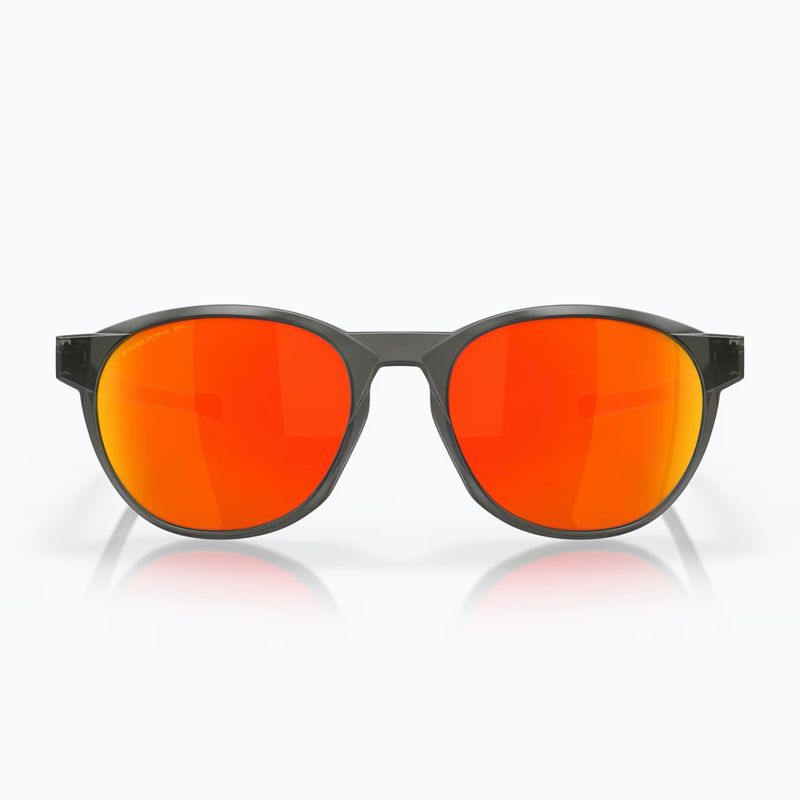 Akiniai nuo saulės Oakley Reedmace matte grey smoke/prizm ruby polar 2