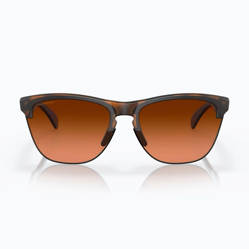 Akiniai nuo saulės Oakley Frogskins Lite matte brown tortoise/prizm brown gradient 2