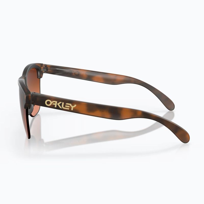 Akiniai nuo saulės Oakley Frogskins Lite matte brown tortoise/prizm brown gradient 3