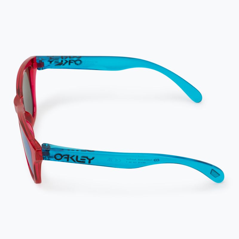 Vaikiški akiniai nuo saulės Oakley Frogskins XXS acid pink/prizm sapphire 4