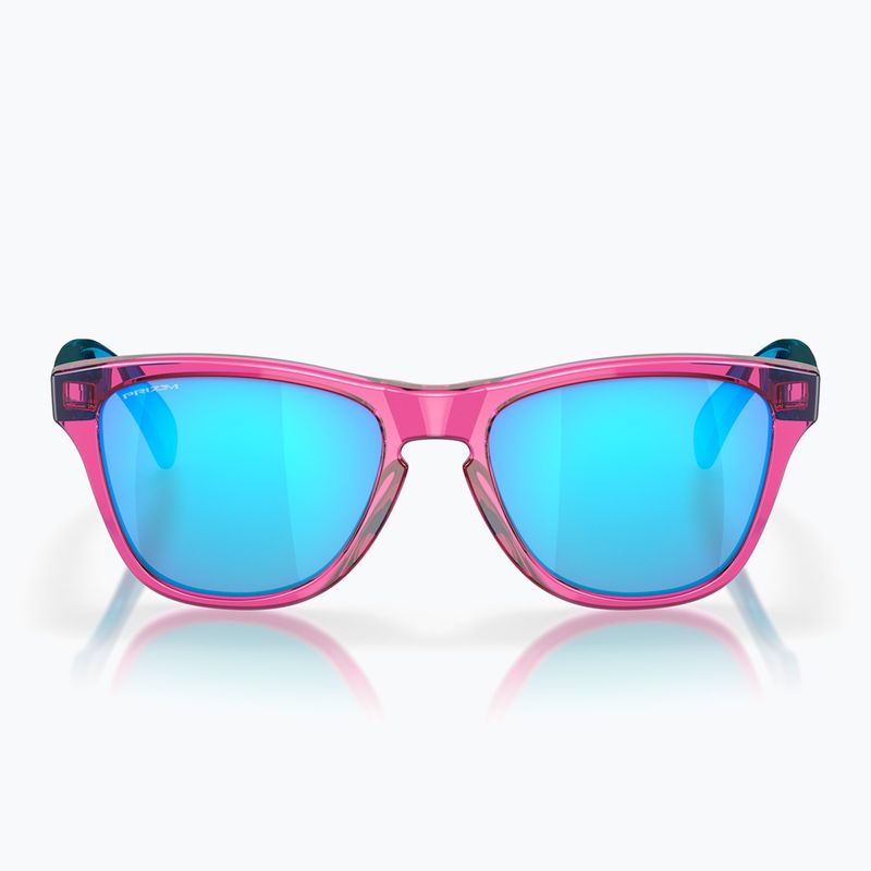Vaikiški akiniai nuo saulės Oakley Frogskins XXS acid pink/prizm sapphire 2