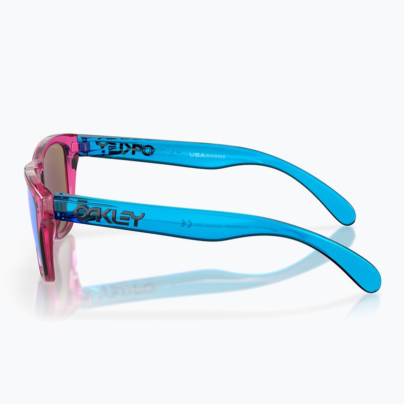 Vaikiški akiniai nuo saulės Oakley Frogskins XXS acid pink/prizm sapphire 3