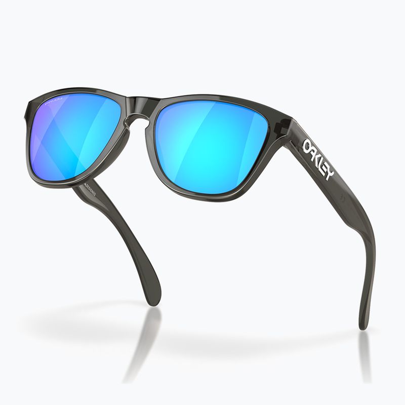 Vaikiški akiniai nuo saulės Oakley Frogskins XXS grey smoke/prizm sapphire 4
