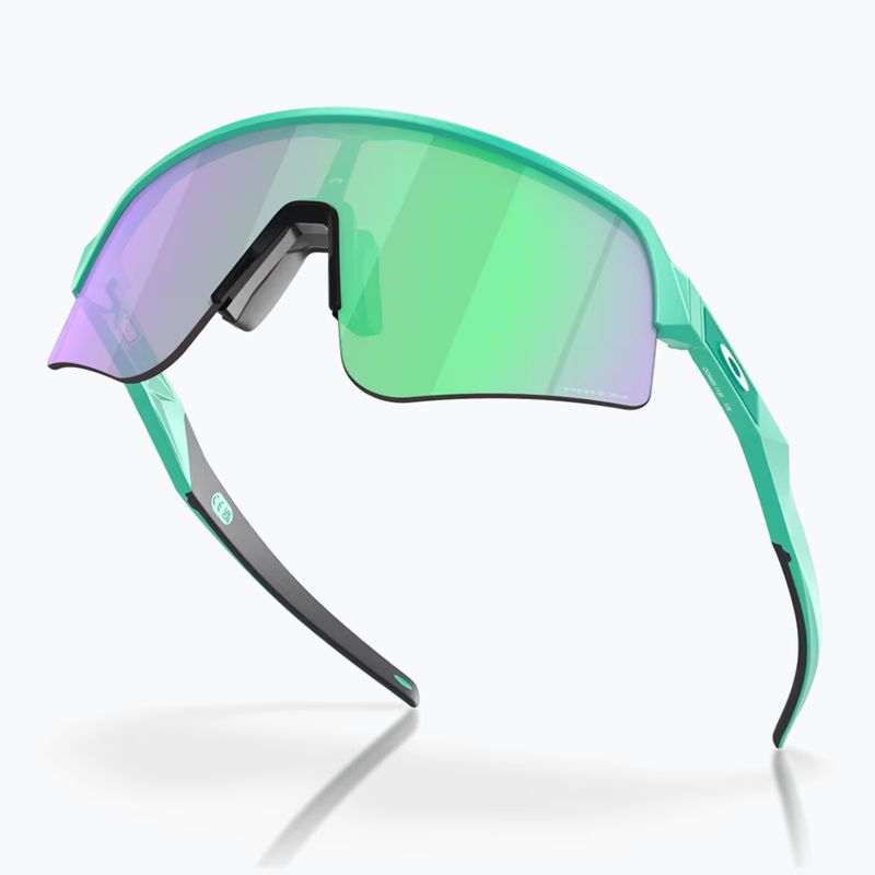 Akiniai nuo saulės Oakley Sutro Lite Sweep matte celeste/prizm road jade 4