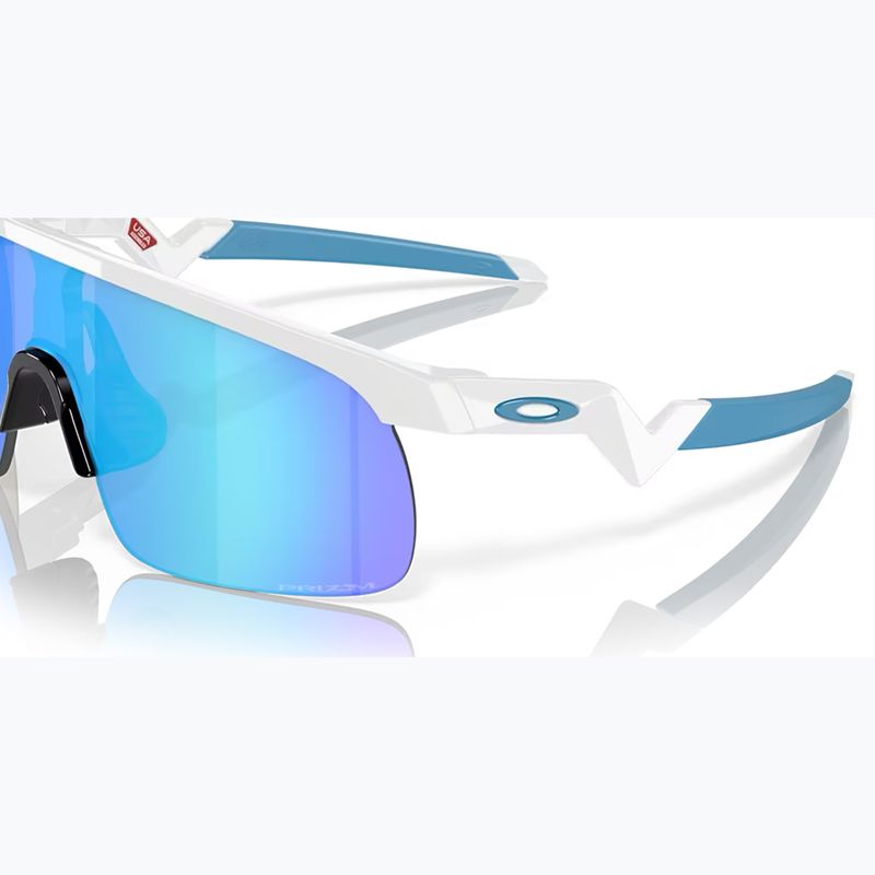 Vaikiški akiniai nuo saulės Oakley Resistor polished white/prizm sapphire 7