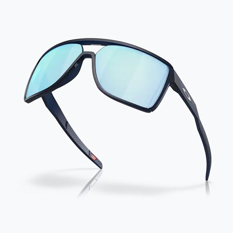 "Oakley Castel" matiniai juodi rašalo/prizm black poliarizuoti turistiniai akiniai 9
