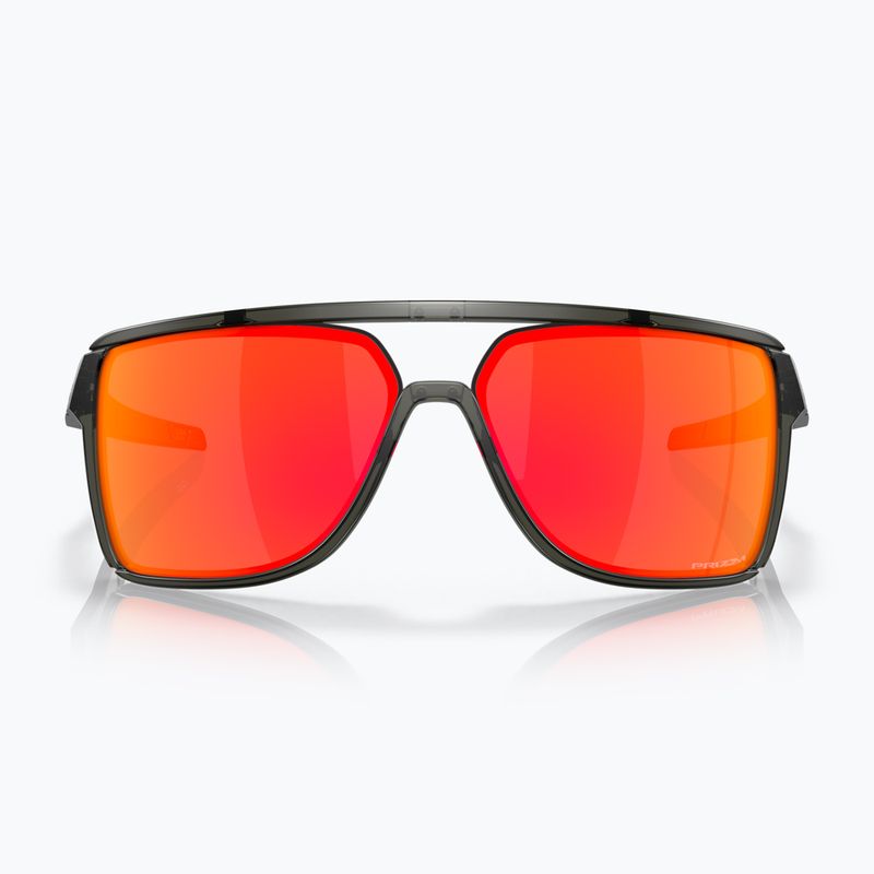 Akiniai nuo saulės Oakley Castel matte grey smoke/prizm ruby 2