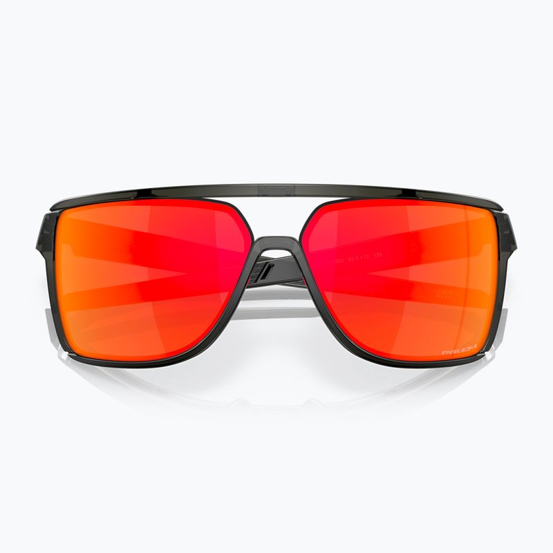 Akiniai nuo saulės Oakley Castel matte grey smoke/prizm ruby 5