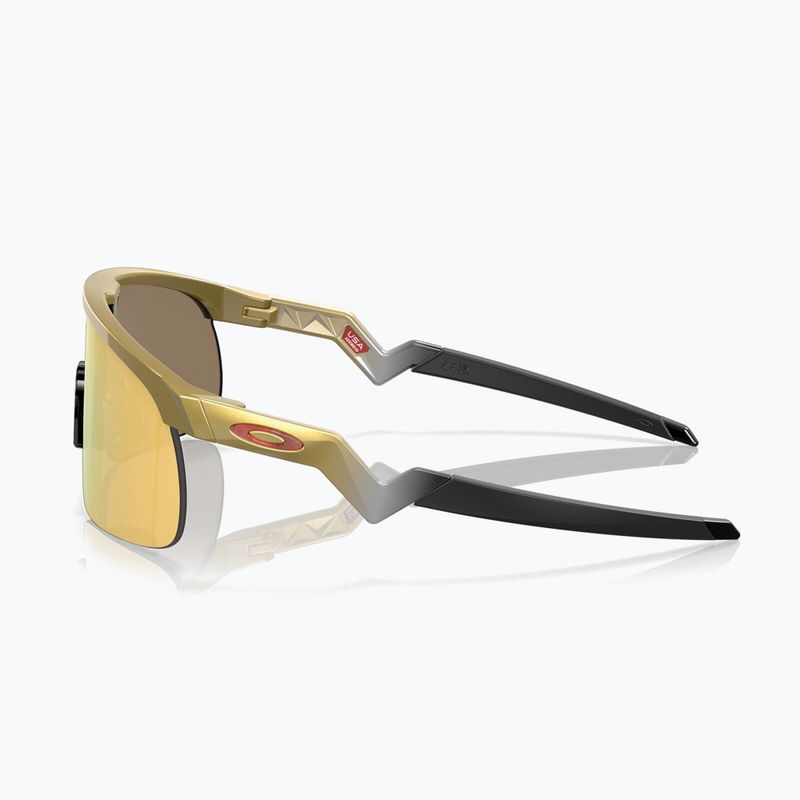Vaikiški akiniai nuo saulės Oakley Resistor gold/prizm 24k 6