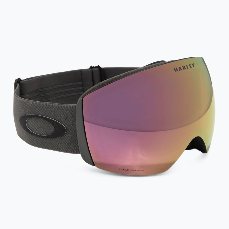 Slidinėjimo akiniai Oakley Flight Deck L matte forged iron/prizm rose gold iridium