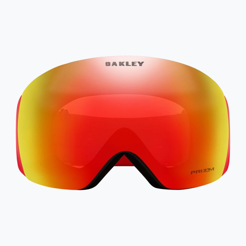 "Oakley Flight Deck" matiniai redline/prizm torch iridium slidinėjimo akiniai 2