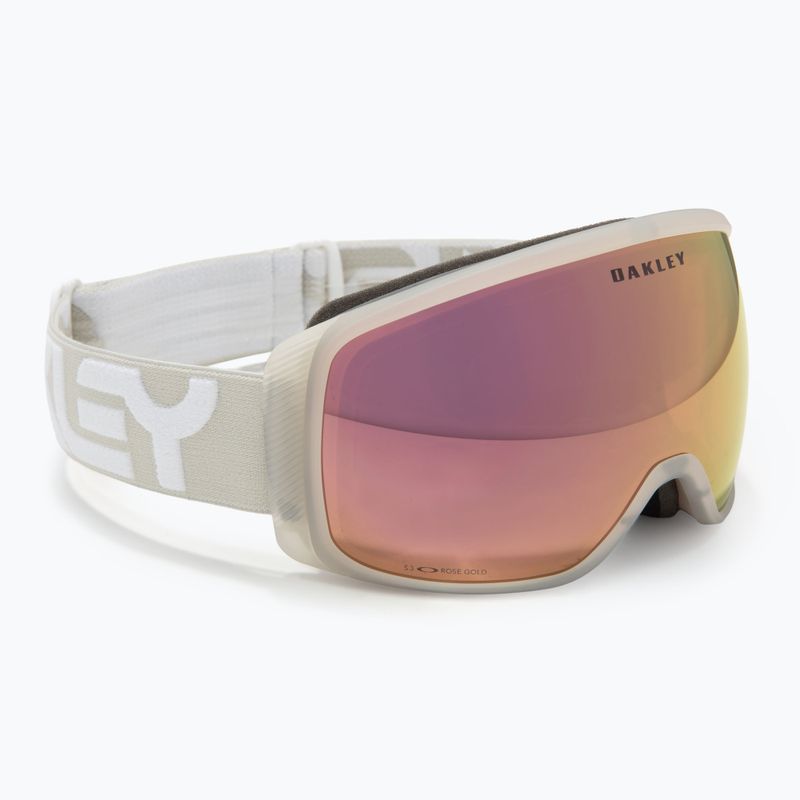 Slidinėjimo akiniai Oakley Flight Tracker M matte b1b cool grey/prizm rose gold iridium