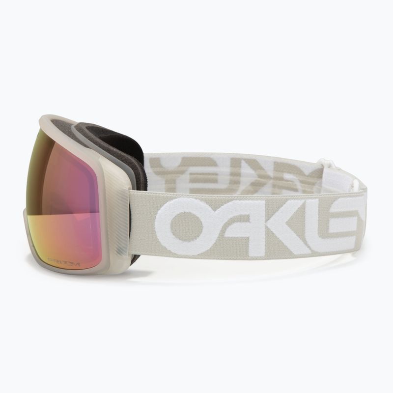 Slidinėjimo akiniai Oakley Flight Tracker M matte b1b cool grey/prizm rose gold iridium 4