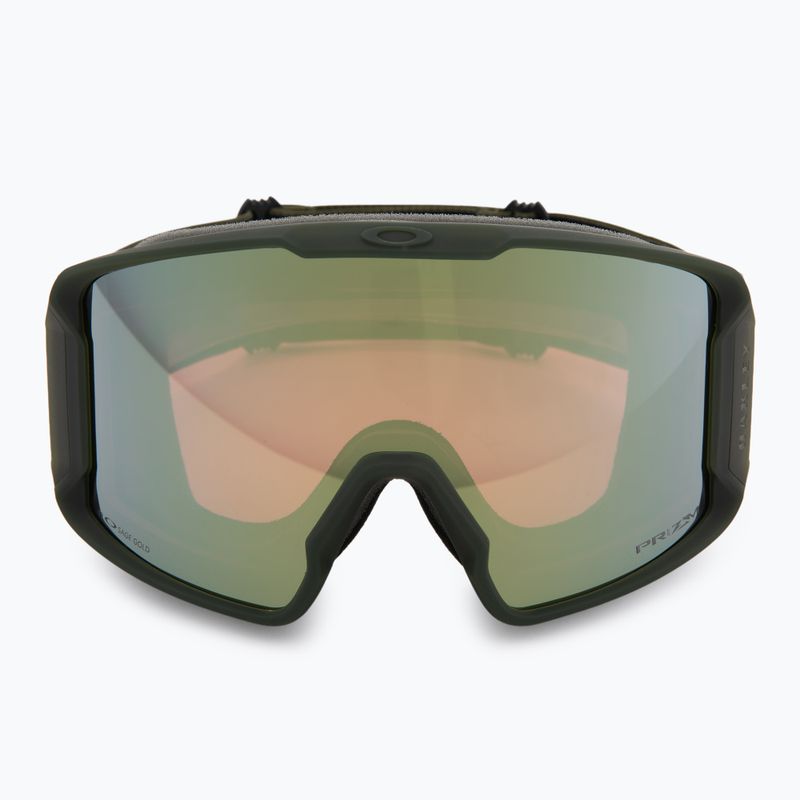Slidinėjimo akiniai Oakley Line Miner L matte b1b dark brush/prizm sage gold iridium 2