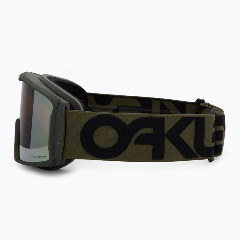 Slidinėjimo akiniai Oakley Line Miner L matte b1b dark brush/prizm sage gold iridium 4