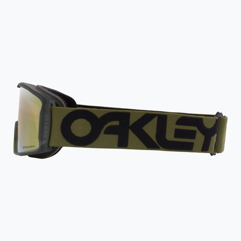 Slidinėjimo akiniai Oakley Line Miner L matte b1b dark brush/prizm sage gold iridium 4
