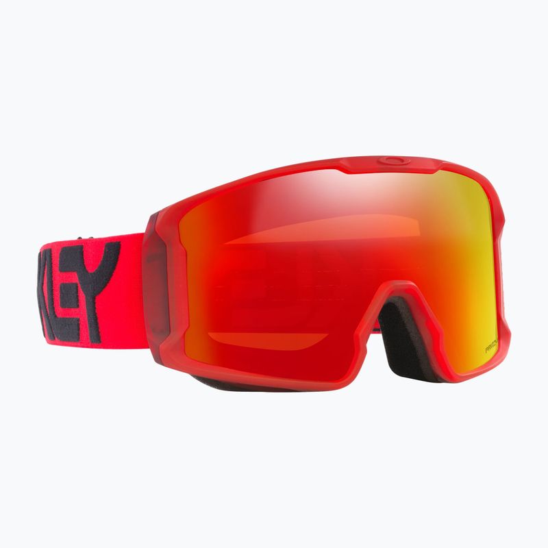 "Oakley Line Miner" matiniai b1b redline/prizm torch iridium slidinėjimo akiniai