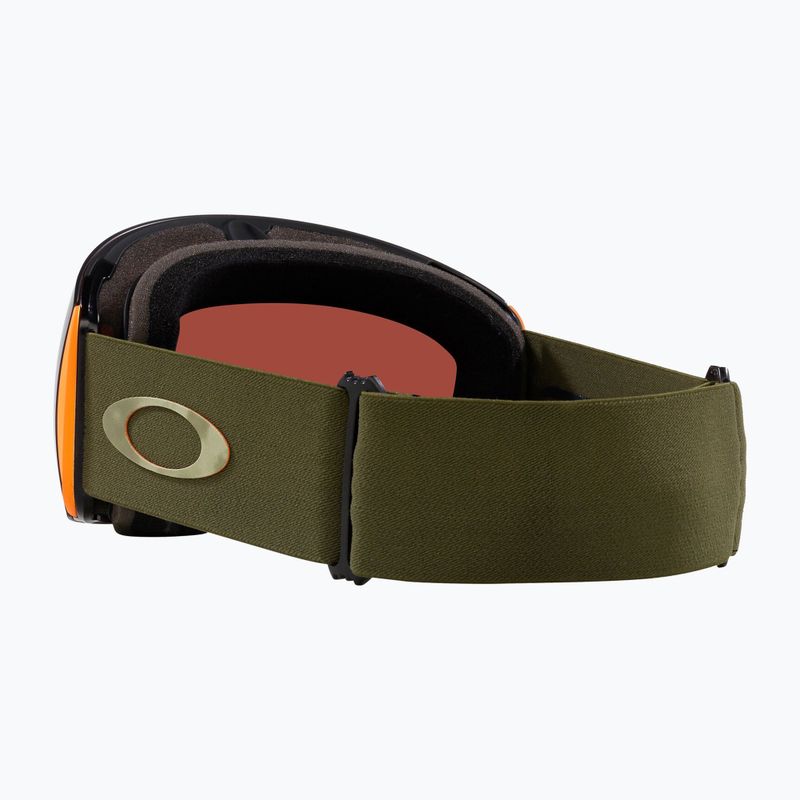 "Oakley Flight Deck" slidinėjimo akiniai "Dark Brush Fog/prizm black iridium 3