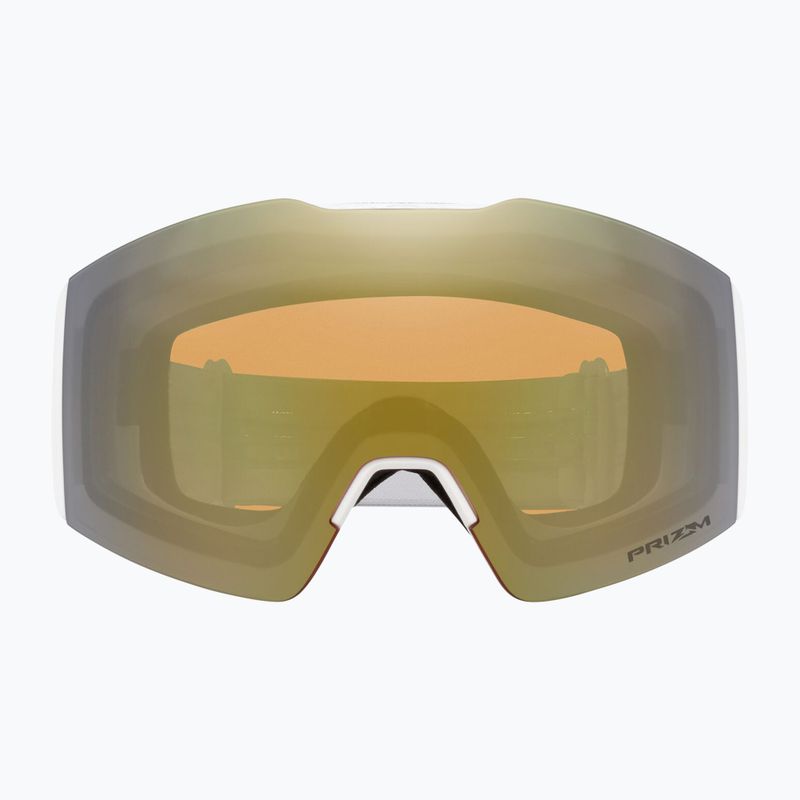 "Oakley Fall Line" balti leopardiniai/prizm sage gold iridium slidinėjimo akiniai 2