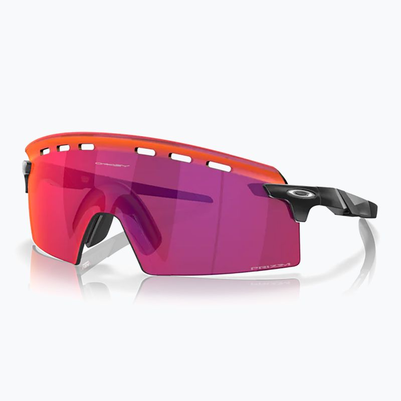 Oakley Encoder Strike Vented matiniai juodi/prizminiai kelių dviračių akiniai 0OO9235 6