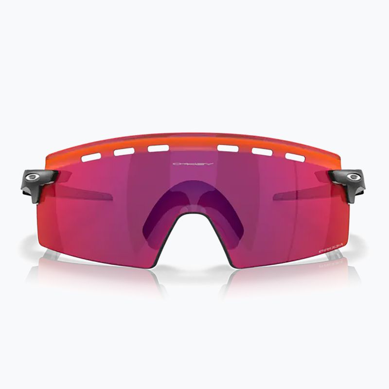 Oakley Encoder Strike Vented matiniai juodi/prizminiai kelių dviračių akiniai 0OO9235 7