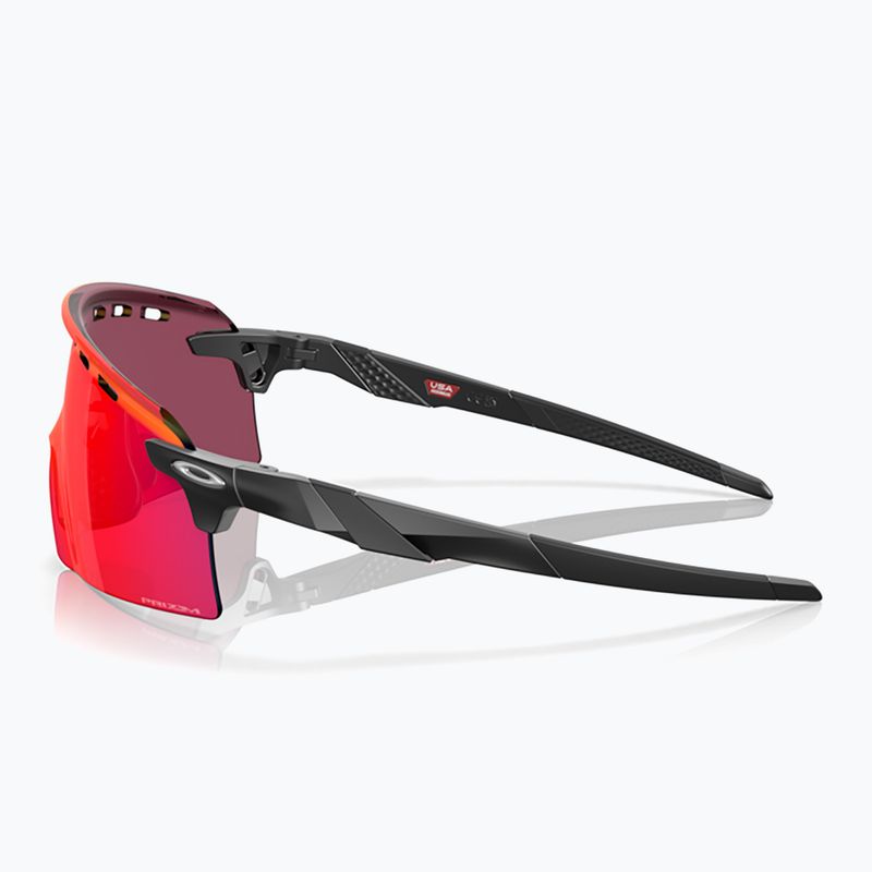 Oakley Encoder Strike Vented matiniai juodi/prizminiai kelių dviračių akiniai 0OO9235 10