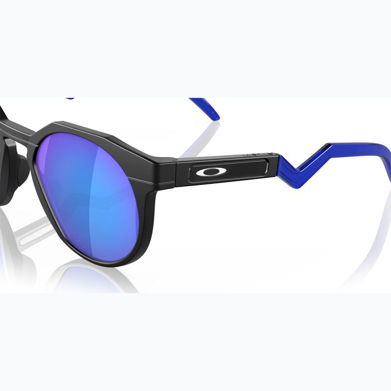 Akiniai nuo saulės Oakley HSTN matte black/prizm sapphire polar 7