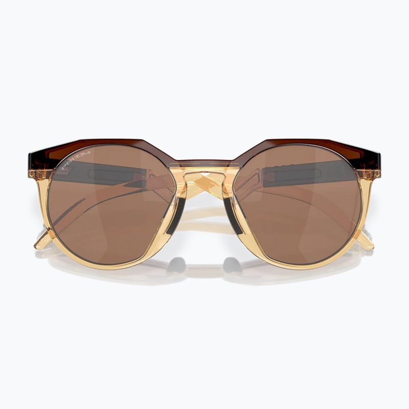 Oakley Hstn tamsiai gintariniai/šviesiai kario akiniai nuo saulės 10