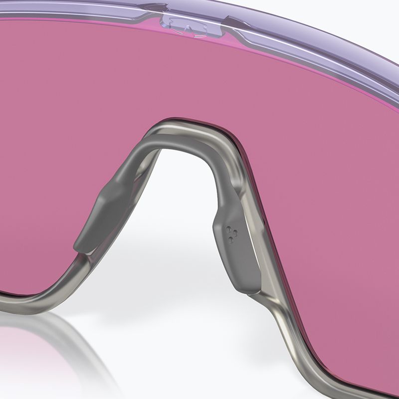 Akiniai nuo saulės Oakley Bxtr translucent lilac/prizm road 7